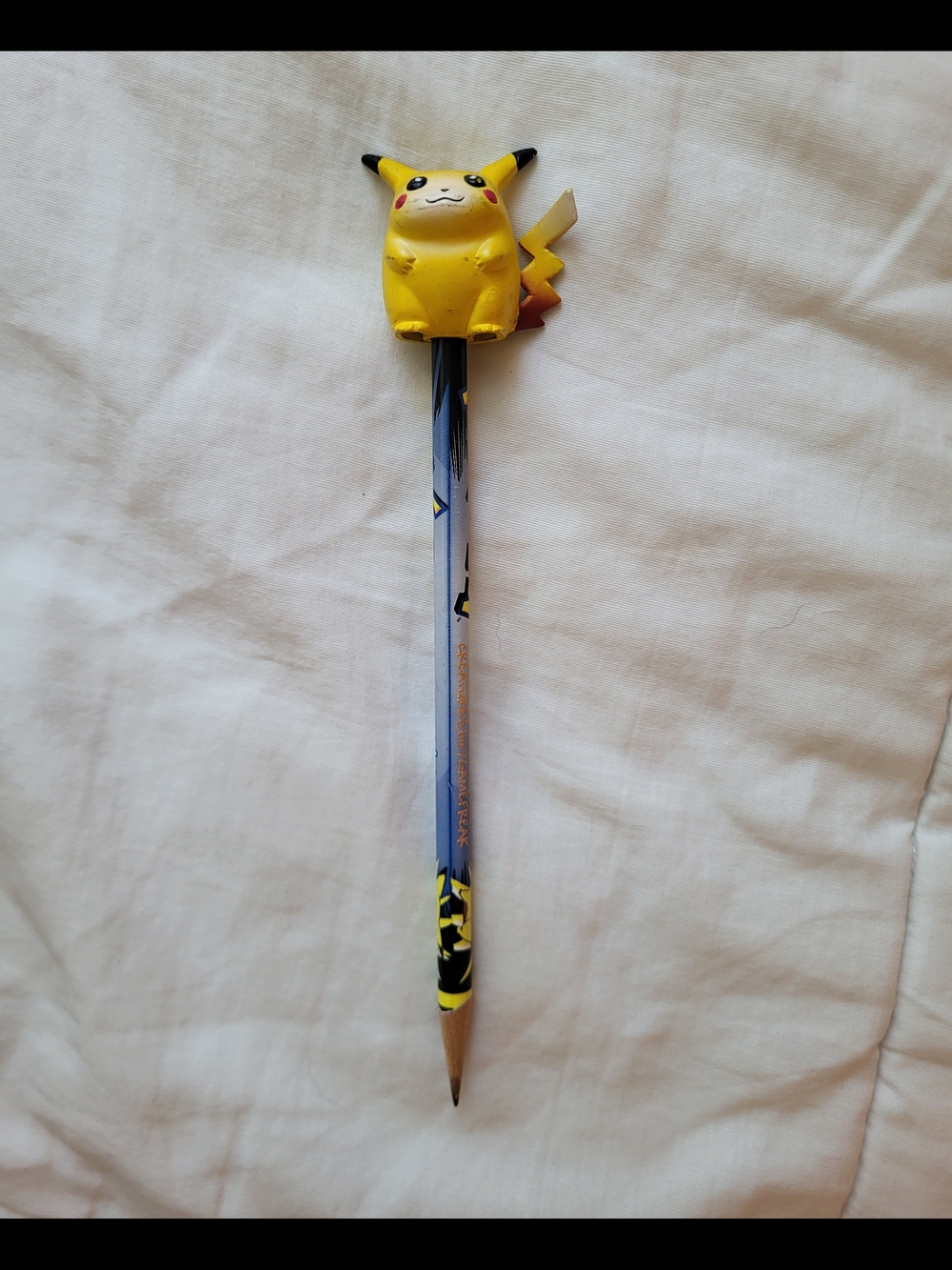 Pikachu Pokemon Vintage Collectible Pencil Nintendo 1999